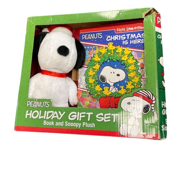 Peanuts Holiday Gift Set With Snoopy Plush & Christmas Book - Picture 4 of 4